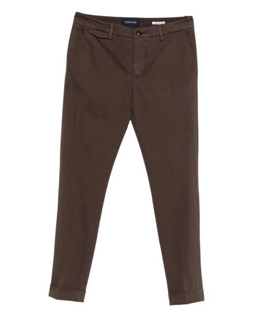 Teleria Zed Brown Edward Trousers for men