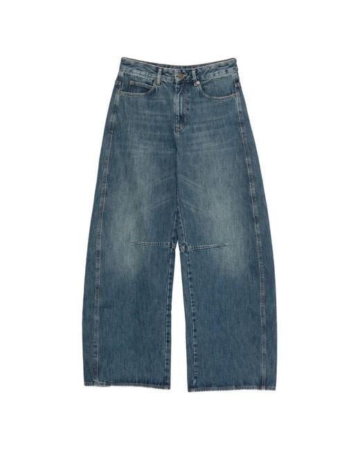Soeur Blue Gaspard Wide-Leg Jeans