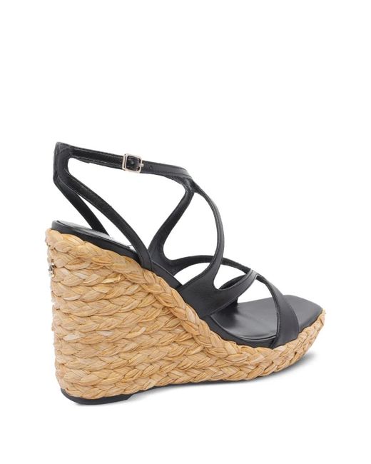 Jimmy Choo Metallic Ayla Leather Sandals