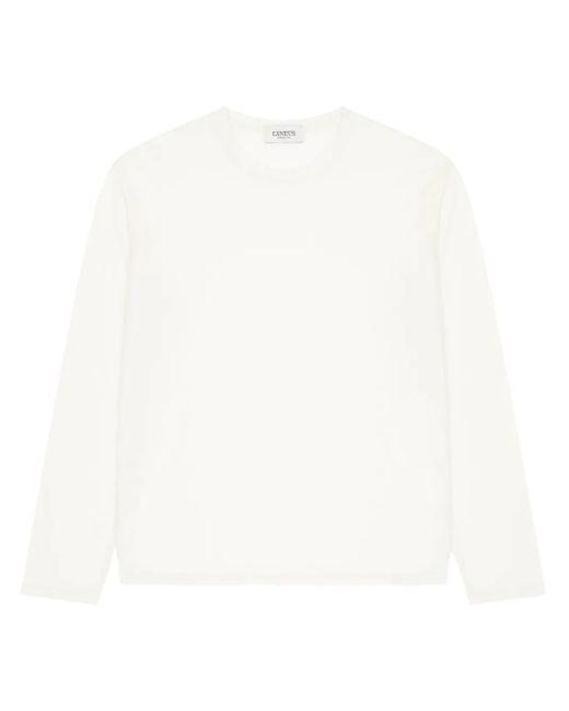メンズ Laneus ロングtシャツ White