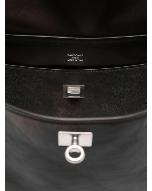 Bolso de hombro Rodeo con solapa Balenciaga de hombre de color Black