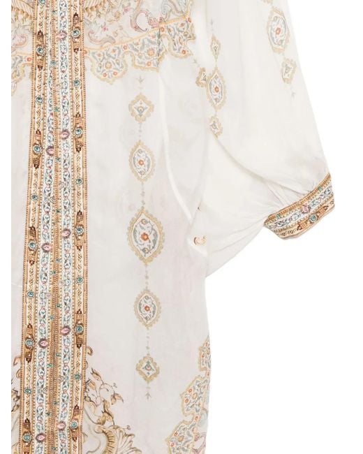 Camilla Natural Ottoman Dynasty Cape