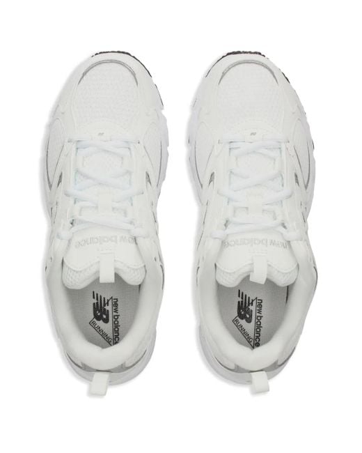 New Balance White 408 Sneakers