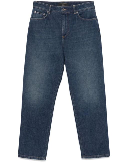 Dolce & Gabbana Blue Tapered Jeans