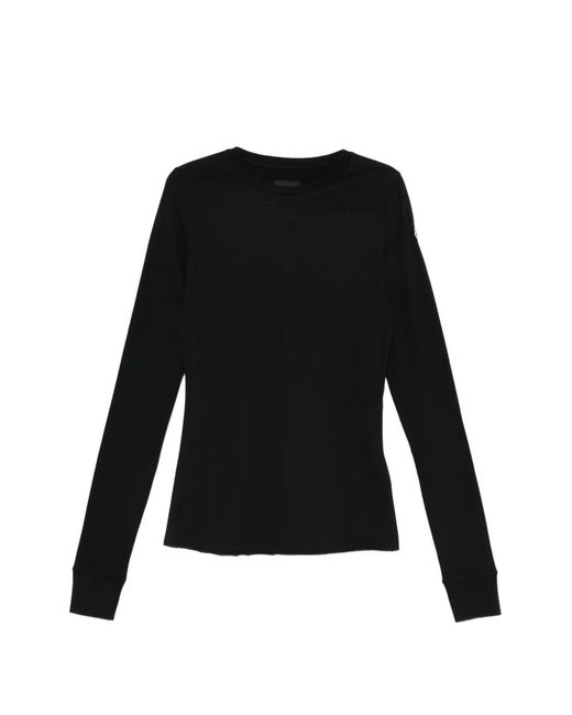 Moncler Black Girder Long-Sleeve T-Shirt for men