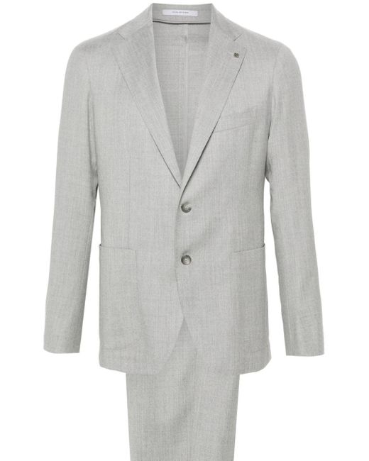 Tagliatore Einreihiger Anzug in Gray für Herren