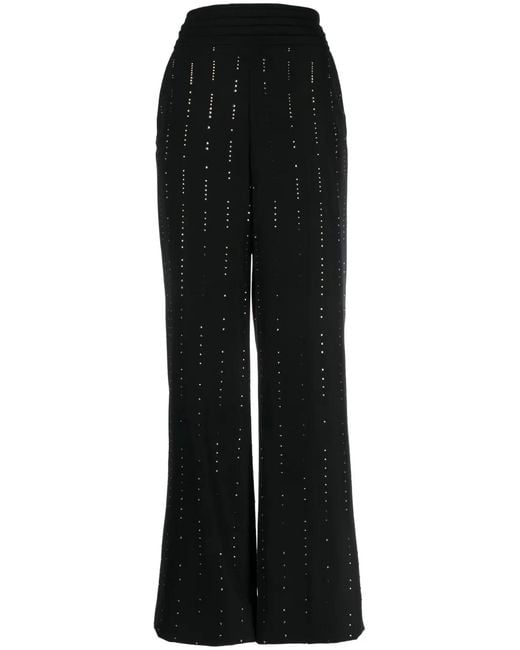 Viktor & Rolf Black Lucky Star Crystal-Embellished Trousers