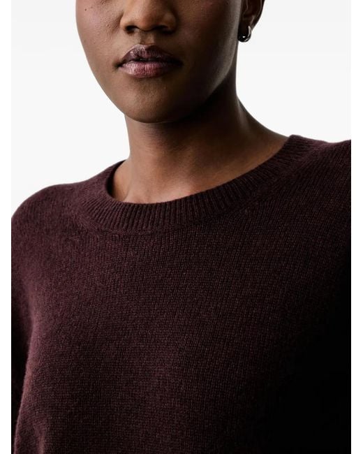 Marc O' Polo Black Crew-Neck Knitted Sweater