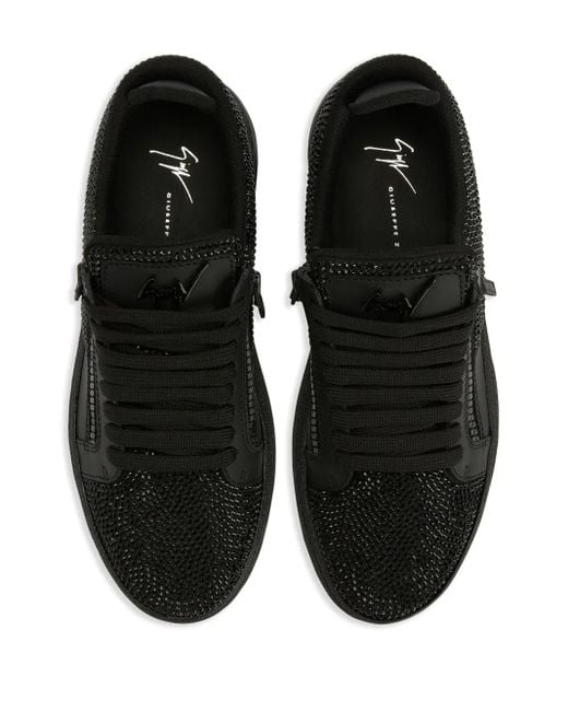 Baskets Gz 94 À Ornements En Cristal Giuseppe Zanotti pour homme en coloris Black