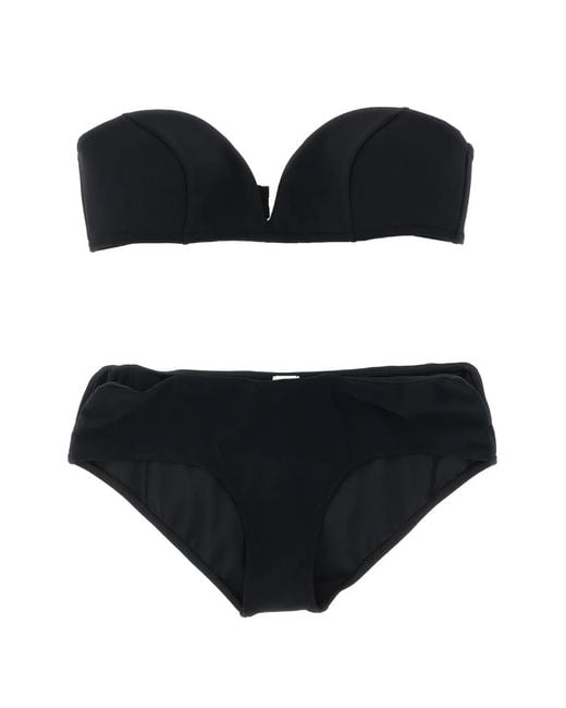 Zimmermann Black Wanderlust Bikini Set