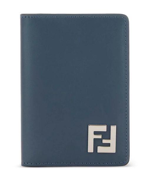 Fendi Kartenetui Mit Zucca-Muster in Blue für Herren