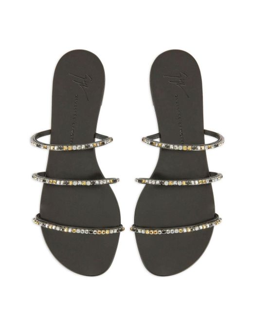 Giuseppe Zanotti Darsey メタリック サンダル オープニング大放出
