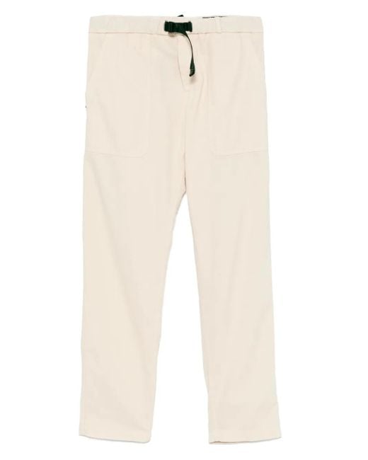 White Sand Natural Cotton Trousers for men