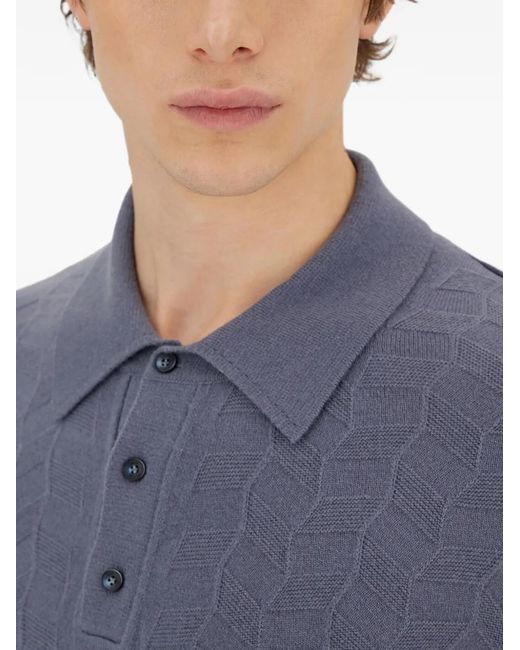 Pull Resort À Col Polo Herno pour homme en coloris Blue