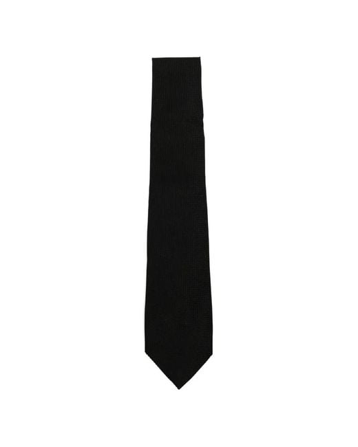 Tom Ford Black Cravate En Soie for men