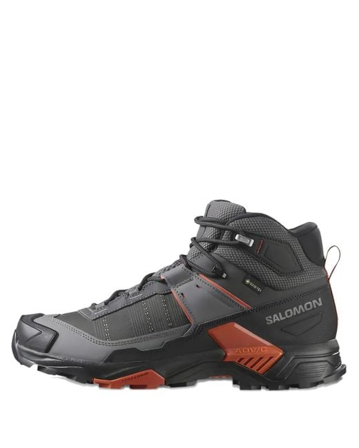 Salomon Black X Ultra Alpine Mid Gore-Tex Sneakers for men