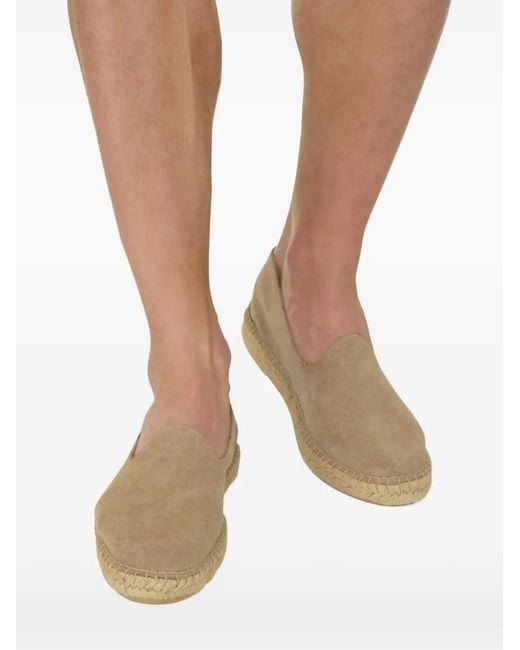 Boggi White Tellin Canvas Espadrilles for men