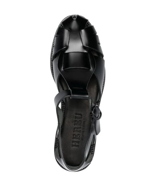 Hereu Black Pesca" Sandal