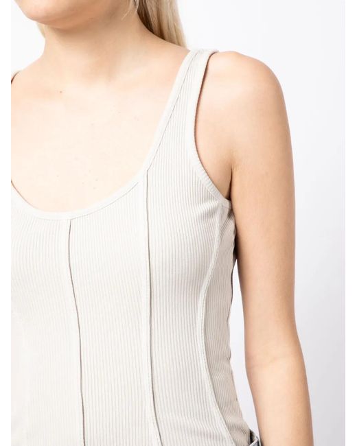 Agolde Slim-Fit Body in het White