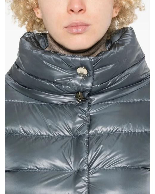 Herno Blue Amelia Quilted Jacket