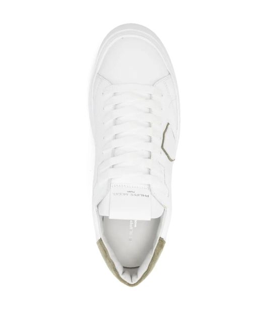 Sneakers Temple di Philippe Model in White da Uomo