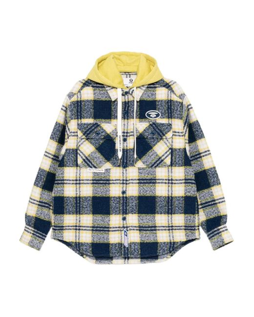 Chaqueta con logo bordado Aape By A Bathing Ape de hombre de color Gray