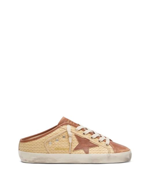 Golden Goose Deluxe Brand Natural Super-Star Sabots