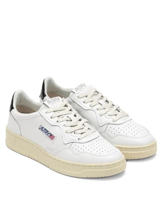 Autry White Sneakers With Smooth Leather Upper