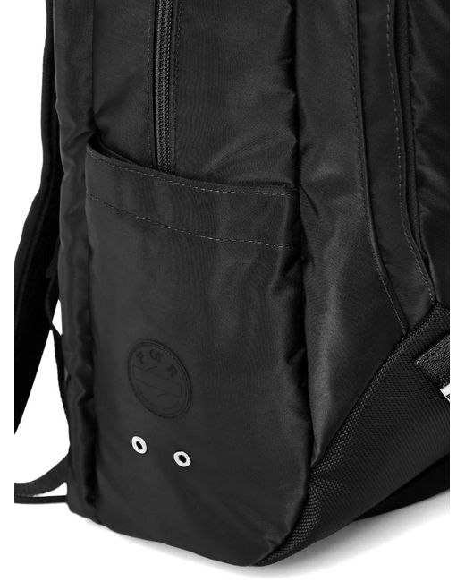 Porter-Yoshida and Co Black Chain-Detail Backpack
