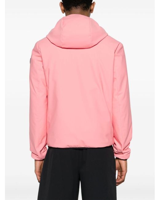 Moncler Pink Lausfer Short Down Jacket for men