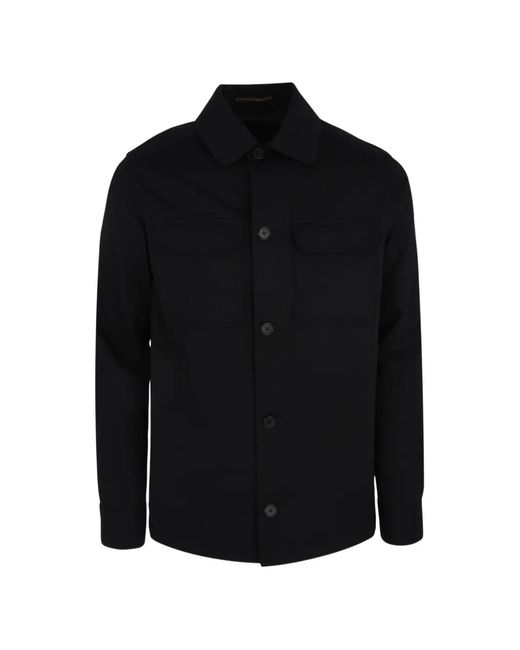 Sobrecamisa Con Bolsillo De Parche Slowear de hombre de color Black