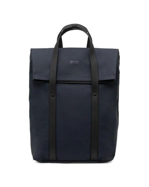 Rains Blue "2 Way" Tote Backpack