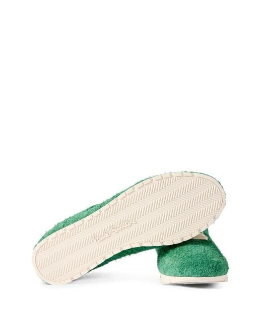 Paul Smith Green Shaggy Suede Sneakers for men
