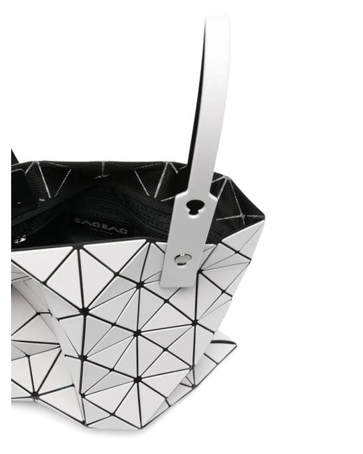 Issey Miyake White Lucent Handtasche