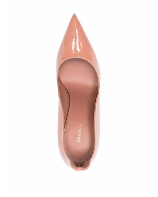 Le Silla Multicolor Wave-Edge Patent Leather Pumps