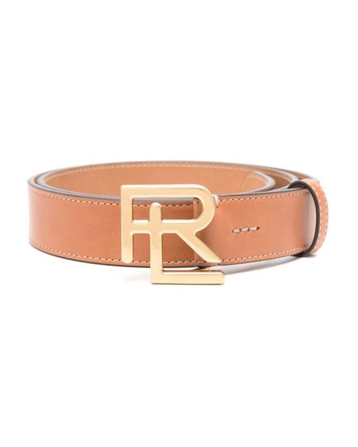 Polo Ralph Lauren Pink Logo-buckle Leather Belt for men