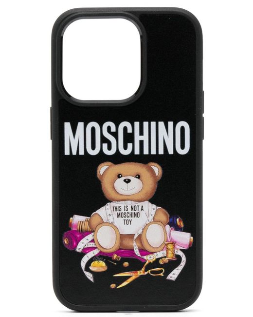 モスキーノ toy bear iphone 12/12proケース 新品！