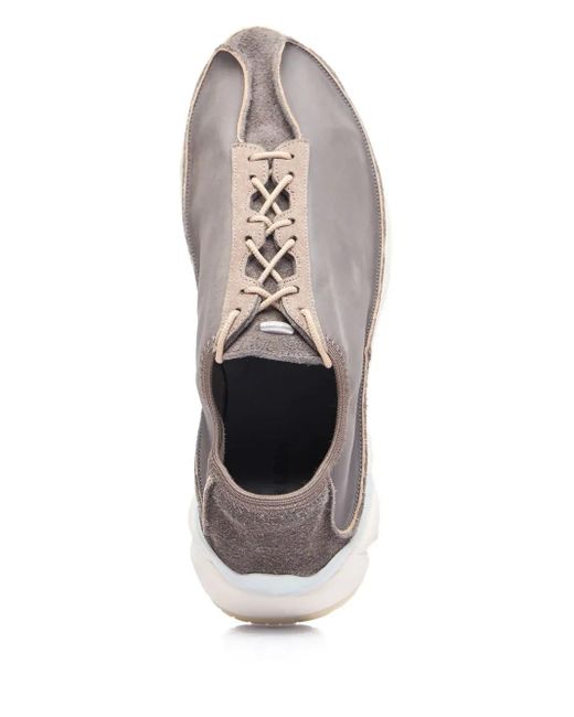 Our Legacy Gray Leather Sneakers for men