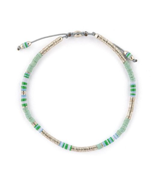 M. Cohen Komodo Armband mit Perlen in Metallic für Herren