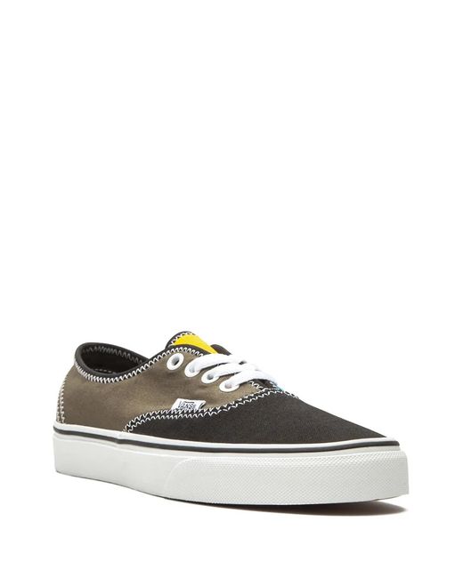 Vans Brown Authentic "Zig Zag" Sneakers