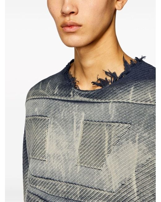 DIESEL K-Klever Sweatshirt in Gray für Herren