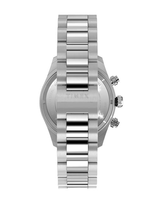 Timex Metallic Waterbury Heritage Chronograph 41Mm for men
