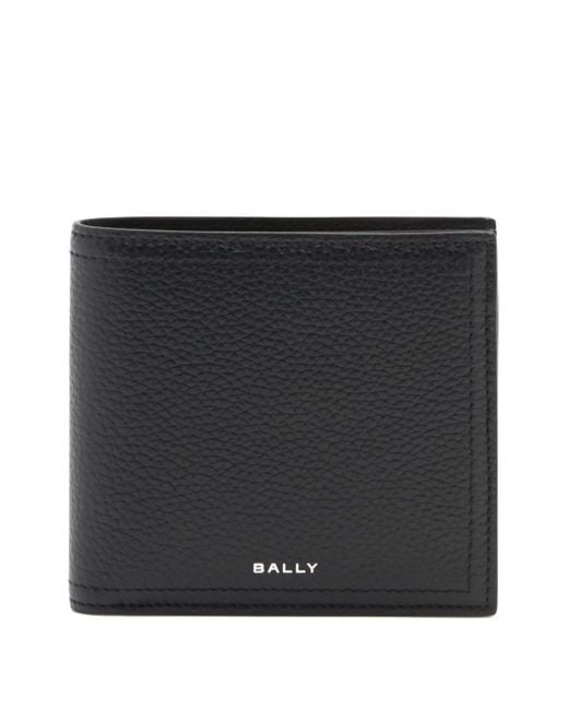 Bally Black Capitol Grained Leather Wallet for men