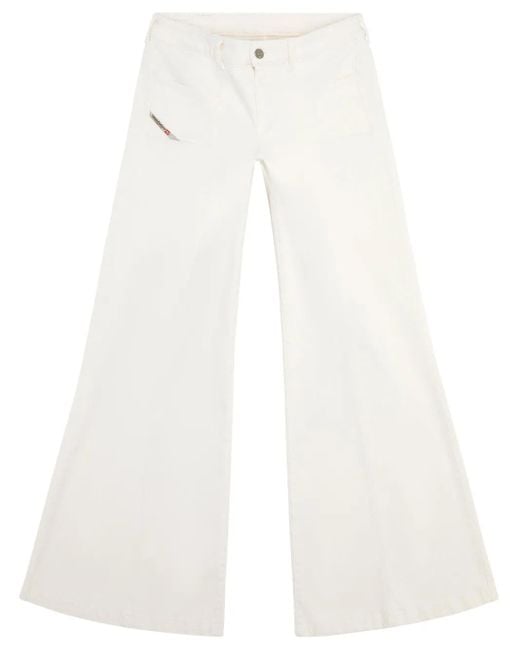 Jean D-Akii Évasé DIESEL en coloris White