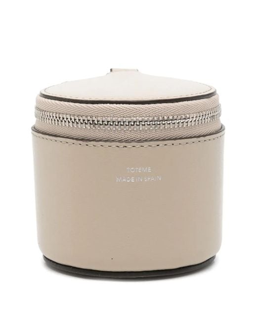 Totême  Natural Leather Jewellery Box