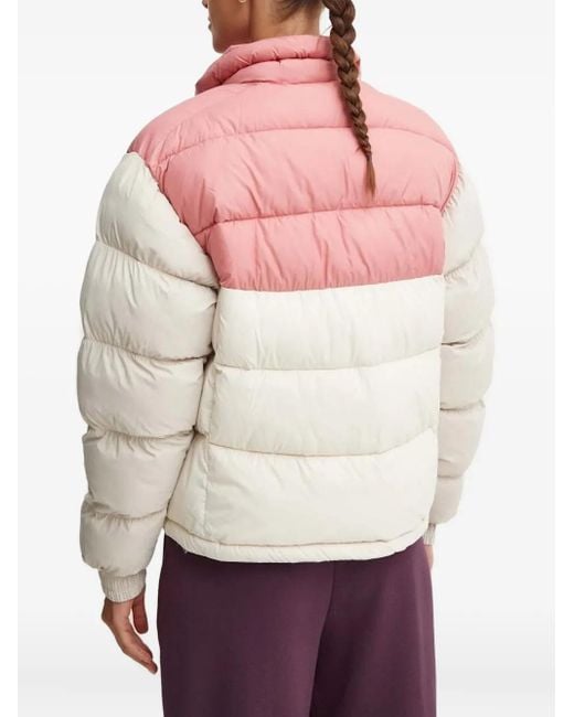 Columbia Red Pike Lake Ii Colour-Block Puffer Jacket
