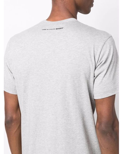 Comme des Garçons White Comme Des Garcons T-shirts And Polos Grey for men