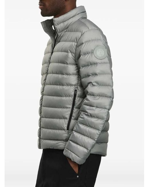 Canada Goose Gray Stratus Quilted Jacket for men