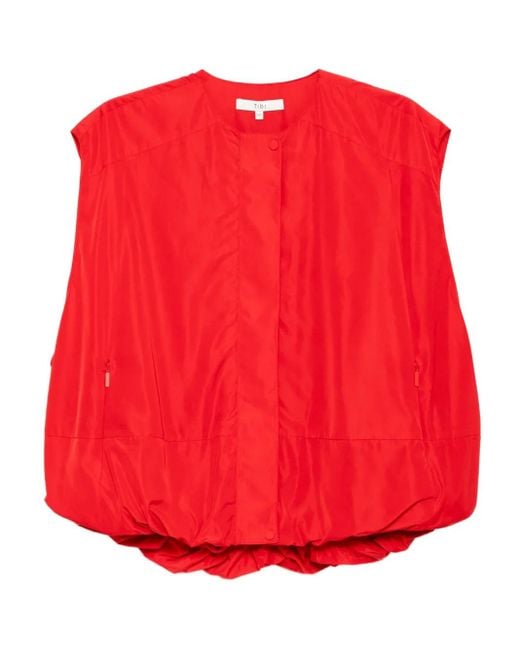 Tibi ノースリーブ トップ Red