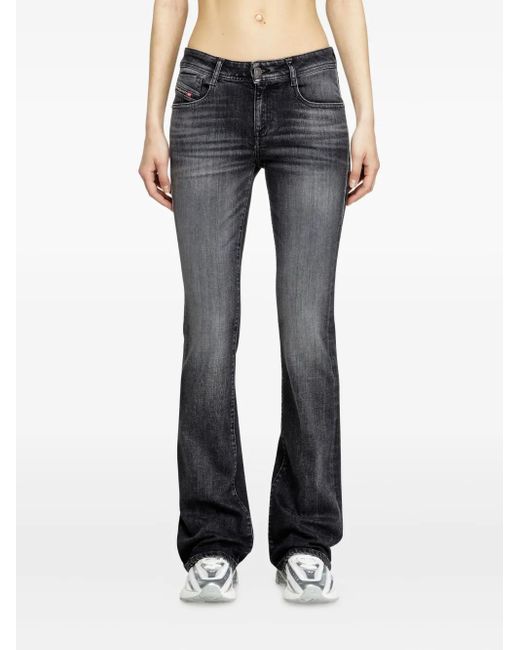 DIESEL Gray Bootcut 1969 D-Ebbey Jeans